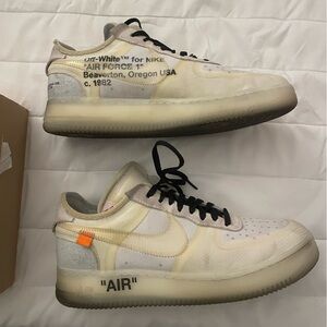 Nike Air Force 1 Low Off-White “the ten” sz: 10.5